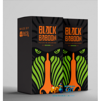 Табак для кальяна Mad Monkeyz Black Baboon Fucking Orange (Мад Монкей Блэк Бабун Апельсин) 125г Акцизный